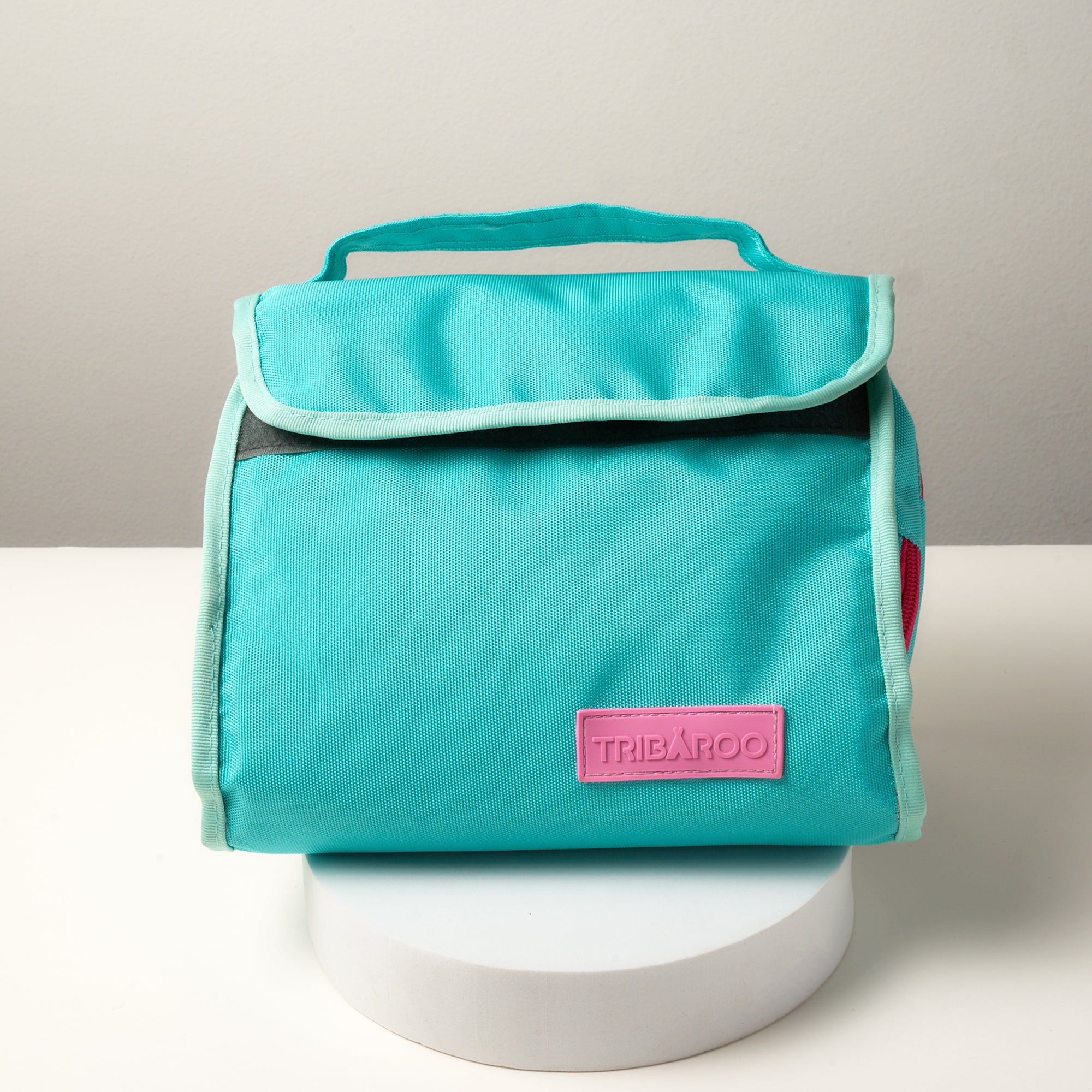 Turquoise & Pink Hanging Toiletry Bag